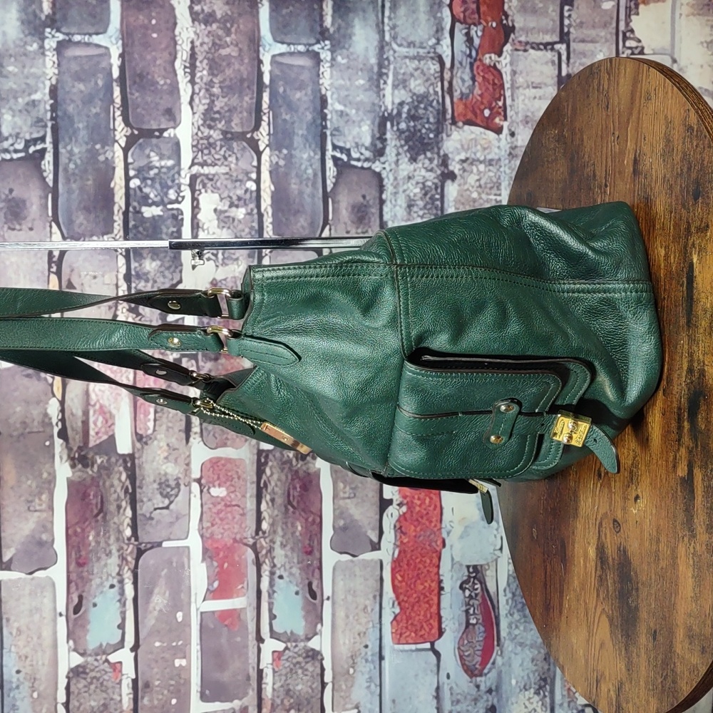Lauren Ralph Lauren "Governor" Leather Tote Bag - Picture 3 of 15